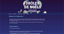 Desktop Screenshot of droles-de-noels.fr