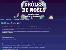 Tablet Screenshot of droles-de-noels.fr